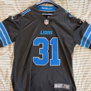 NFL Black & Light Blue Nike OnField Jersey Tag